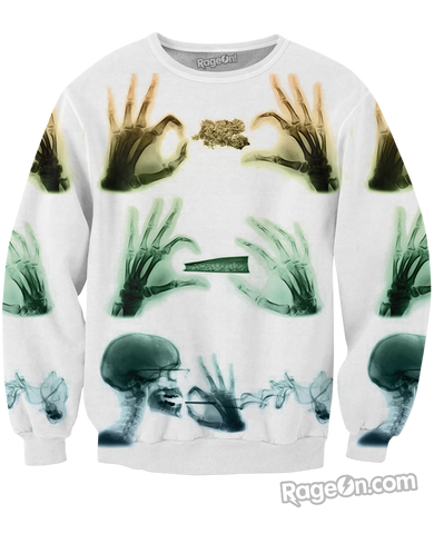 Inverted X-Ray Crewneck Sweatshirt